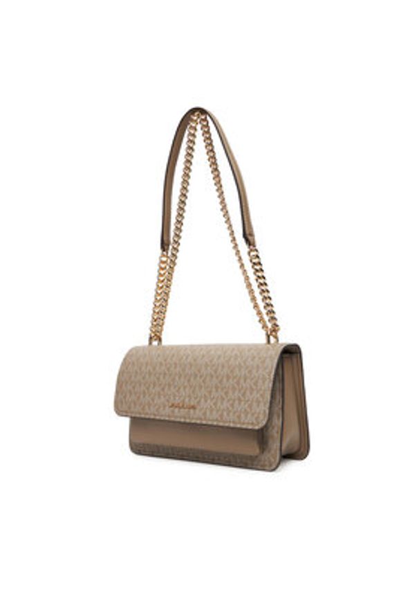 MICHAEL Michael Kors Torebka 30R5GC7L3V Beżowy. Kolor: beżowy. Materiał: skórzane