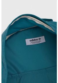 adidas Originals plecak kolor turkusowy duży wzorzysty. Kolor: turkusowy. Materiał: materiał #6