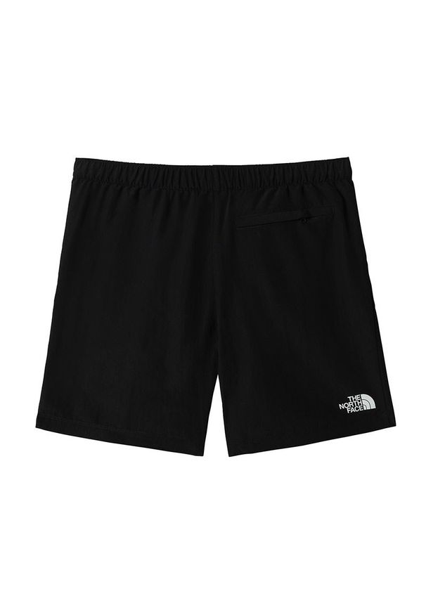 Spodenki The North Face Water 0A5IG5JK31 - czarne. Kolor: czarny. Materiał: materiał, tkanina, poliester, skóra. Sezon: lato