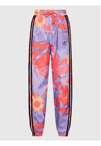 Adidas - adidas Spodnie dresowe Sunflower HC4597 Kolorowy Loose Fit. Materiał: dresówka, syntetyk. Wzór: kolorowy #3