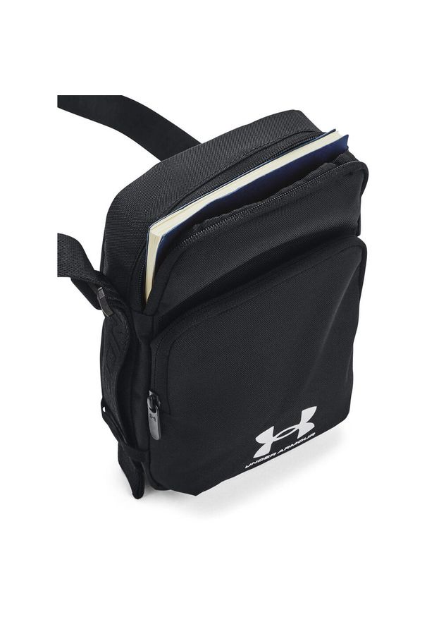 Torba Under Armour Loudon Lite Crossbody. Kolor: czarny. Materiał: materiał, syntetyk. Sport: fitness