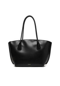 Calvin Klein Torebka Ck Medium Dome Tote LV04F3344G Czarny. Kolor: czarny. Materiał: skórzane #5