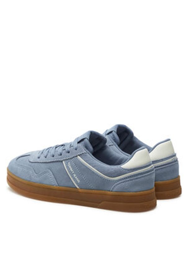 Tommy Jeans Sneakersy The Greenwich Suede EN0EN02696 Szary. Kolor: szary. Materiał: zamsz, skóra