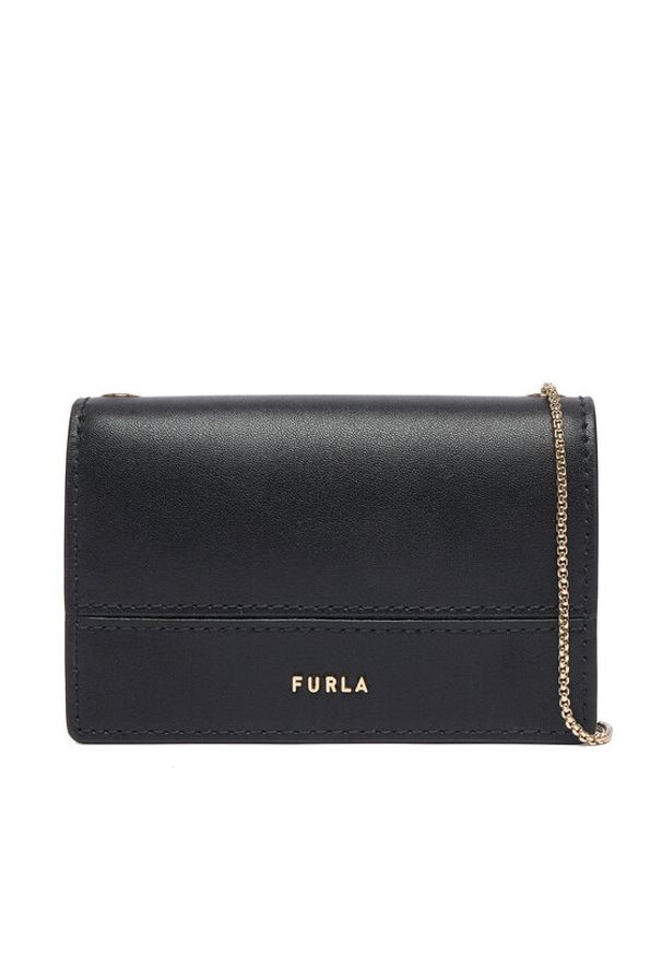 Furla Portfel Lia M WP00609 BX3104 CN O6000 Czarny. Kolor: czarny. Materiał: skóra