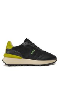 BOSS - Boss Sneakersy J29352 S Czarny. Kolor: czarny. Materiał: skóra #6