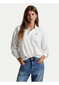 Polo Ralph Lauren Polo 211947966500 Biały Regular Fit. Typ kołnierza: polo. Kolor: biały. Materiał: bawełna #1