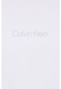 Calvin Klein Underwear T-shirt piżamowy kolor biały gładka. Kolor: biały. Materiał: dzianina. Wzór: gładki #3