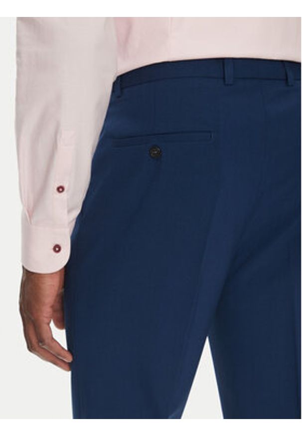 Lindbergh Garnitur 30-61040 Niebieski Slim Fit. Kolor: niebieski. Materiał: syntetyk