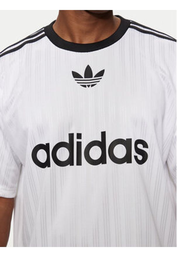 Adidas - adidas T-Shirt adicolor IM9459 Biały Loose Fit. Kolor: biały. Materiał: syntetyk