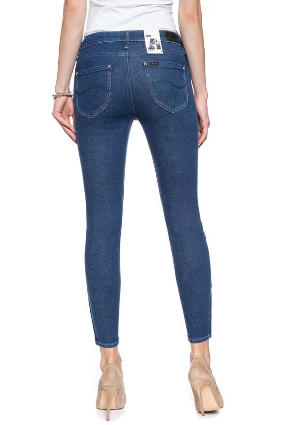 Lee - SPODNIE DAMSKIE LEE SCARLETT CROPPED CLEAN SAY L30CROJJ 112106400