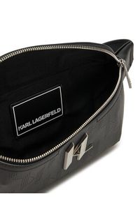 Karl Lagerfeld - KARL LAGERFELD Saszetka nerka A1M30090 Czarny. Kolor: czarny. Materiał: skóra #4