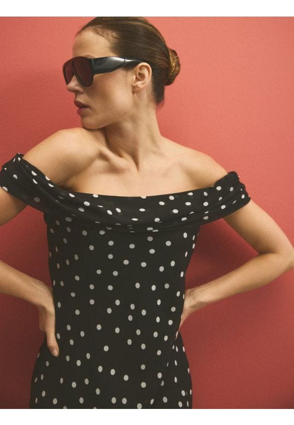 Reserved - Okulary przeciwsłoneczne aviator - czarny. Kolor: czarny