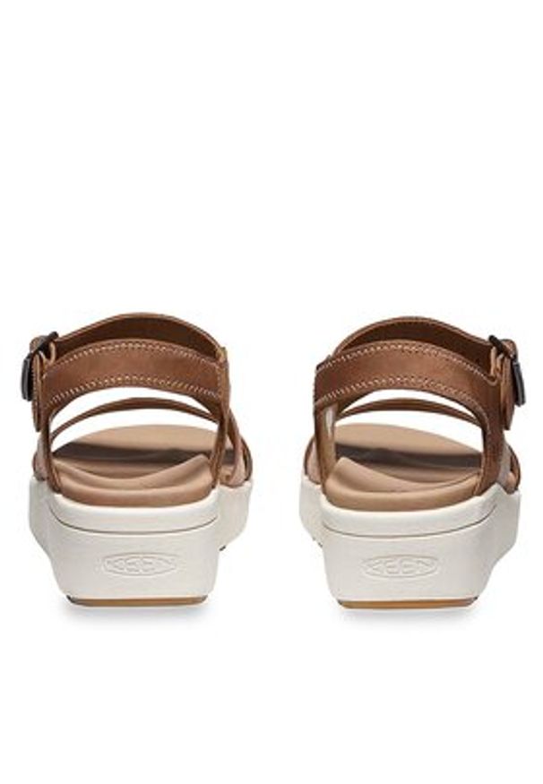 keen - Keen Sandały Ellecity Backstrap 1027272 Brązowy. Kolor: brązowy. Materiał: skóra, nubuk