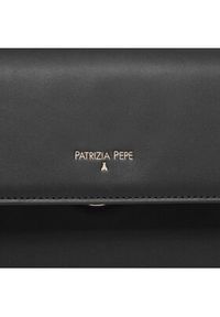 Patrizia Pepe Torebka 8B0065/L095-K103 Czarny. Kolor: czarny. Materiał: skórzane
