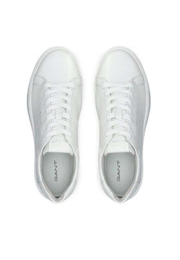 GANT - Gant Sneakersy 32631226 Biały. Kolor: biały. Materiał: skóra