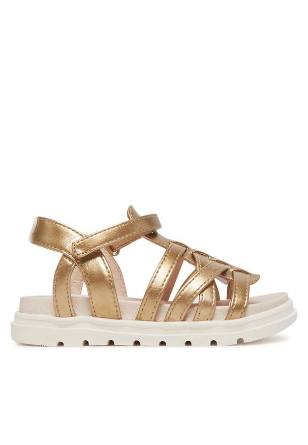 Sandały Mayoral. Kolor: złoty