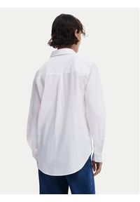 Desigual Koszula Flowers Minnie 25SWCW24 Biały Regular Fit. Kolor: biały. Materiał: bawełna #2