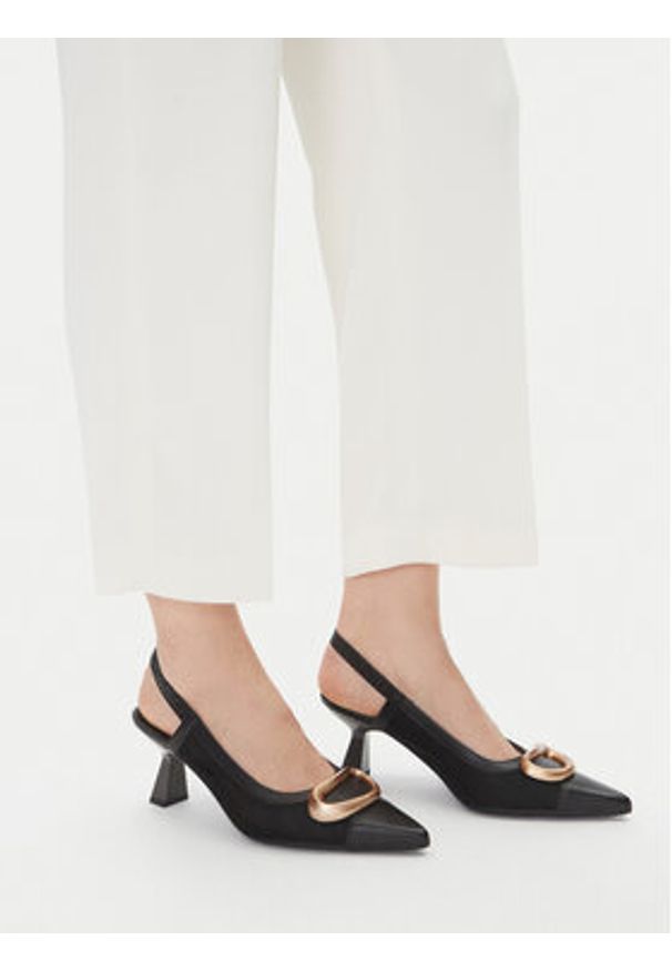 Hispanitas Czółenka Nova HV253957 Czarny. Kolor: czarny. Materiał: skóra