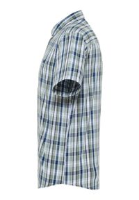 Mustang - MĘSKA KOSZULA MUSTANG Baltimore Summer Check 1015237 12602. Okazja: na co dzień. Typ kołnierza: kołnierzyk klasyczny. Materiał: skóra, bawełna, jeans, materiał. Długość rękawa: krótki rękaw. Długość: krótkie. Wzór: kratka. Sezon: lato. Styl: klasyczny, casual, elegancki #3