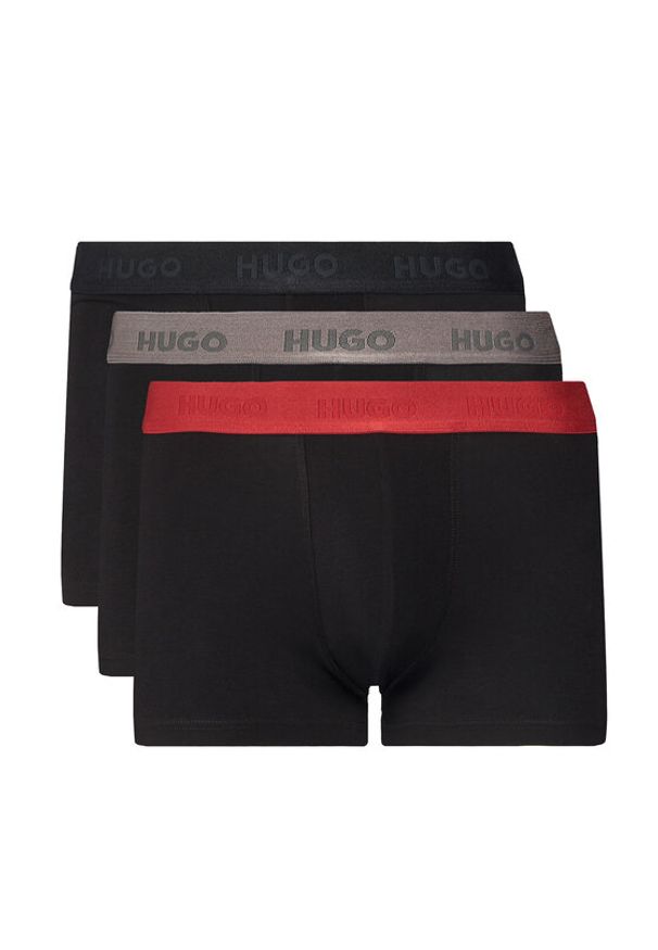 Hugo - HUGO Komplet bokserek 50532611 Czarny. Kolor: czarny. Materiał: bawełna