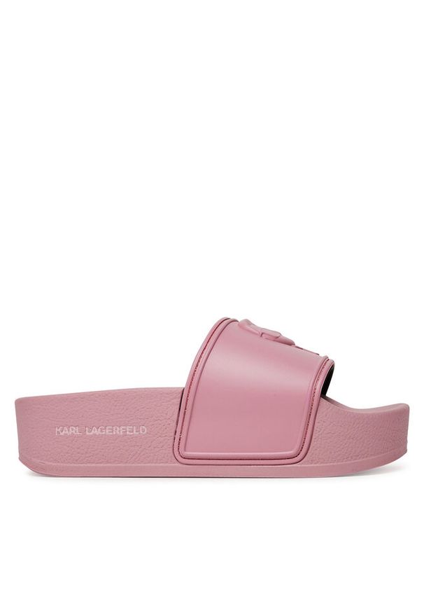 Karl Lagerfeld - Klapki KARL LAGERFELD. Kolor: różowy