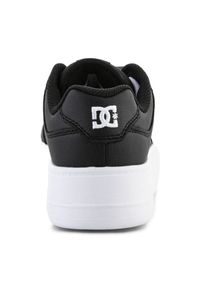 Buty DC Shoes Manteca 4 Platform W ADJS100156-BKW czarne. Okazja: na co dzień. Kolor: czarny. Materiał: skóra, syntetyk, materiał. Szerokość cholewki: normalna. Obcas: na platformie. Sport: skateboard