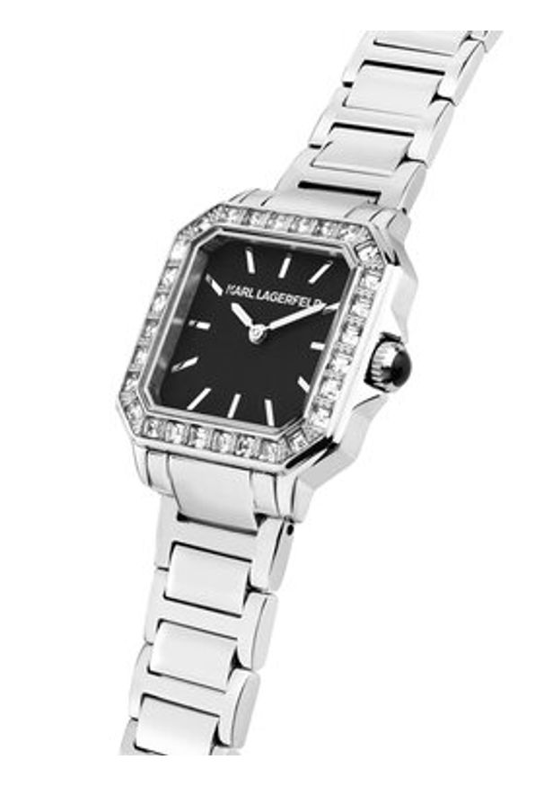 Karl Lagerfeld - KARL LAGERFELD Zegarek R0553102502 Srebrny. Kolor: srebrny