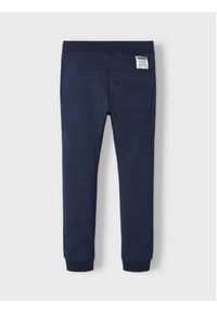 Name it - NAME IT Spodnie dresowe 13147424 Granatowy Regular Fit. Kolor: niebieski. Materiał: bawełna #2
