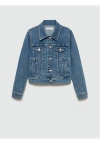 mango - Mango Kurtka jeansowa Vicky 77050276 Niebieski Regular Fit. Kolor: niebieski. Materiał: bawełna #3