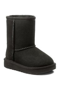 Ugg Śniegowce T Classic II 1017703T Czarny. Kolor: czarny. Materiał: skóra #9