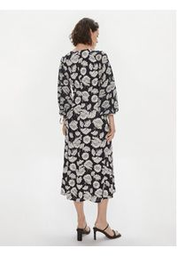 Weekend Max Mara Sukienka codzienna Yellow 2415621071 Granatowy Regular Fit. Okazja: na co dzień. Kolor: niebieski. Materiał: wiskoza. Typ sukienki: proste. Styl: casual #2