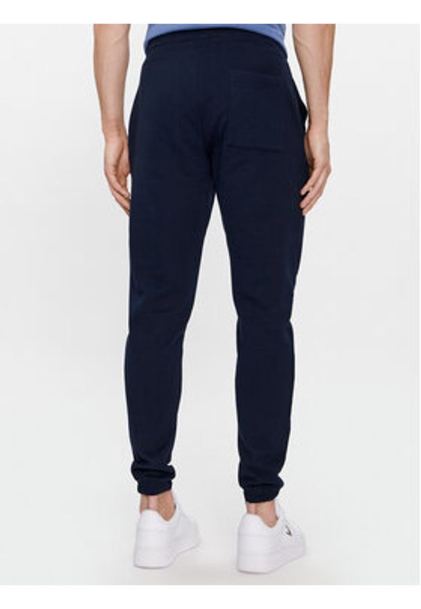Tommy Jeans Spodnie dresowe Entry DM0DM18935 Granatowy Slim Fit. Kolor: niebieski. Materiał: bawełna