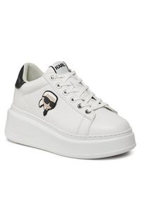 Karl Lagerfeld - KARL LAGERFELD Sneakersy KL63530N Biały. Kolor: biały #6