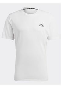 Adidas - adidas Koszulka techniczna Train Essentials IC7423 Biały Regular Fit. Kolor: biały. Materiał: syntetyk