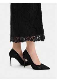 Eva Minge Szpilki EO-LINA-01-01 Czarny. Kolor: czarny. Materiał: materiał. Obcas: na szpilce #7