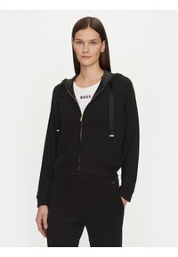 BOSS Bluza 50535842 Czarny Regular Fit. Kolor: czarny. Materiał: syntetyk #1