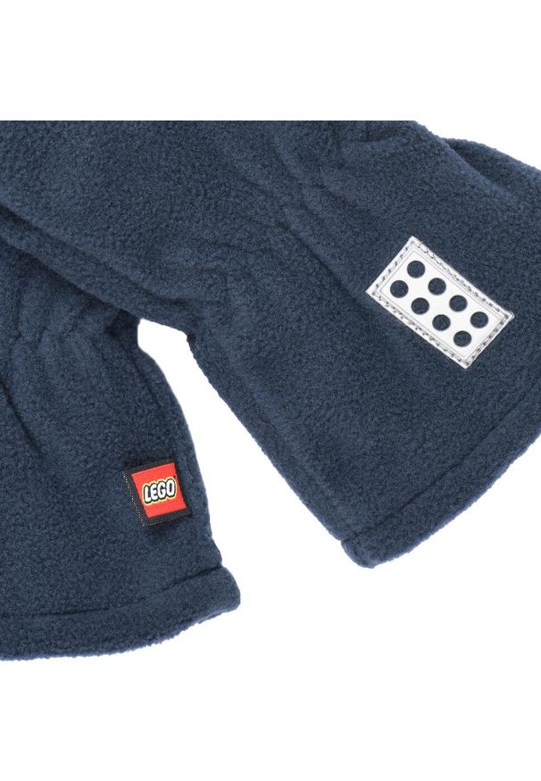 LEGO - Lego Wear Azun 722 - Fleece Glove. Kolor: niebieski. Sezon: zima. Sport: narciarstwo