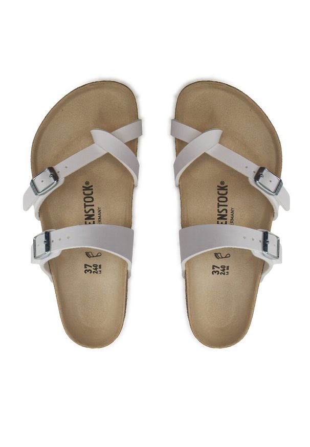 Japonki Birkenstock. Kolor: biały
