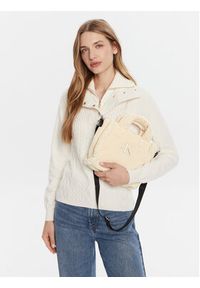 Calvin Klein Jeans Torebka Teddy Tote Bag IU0IU00355 Écru #4