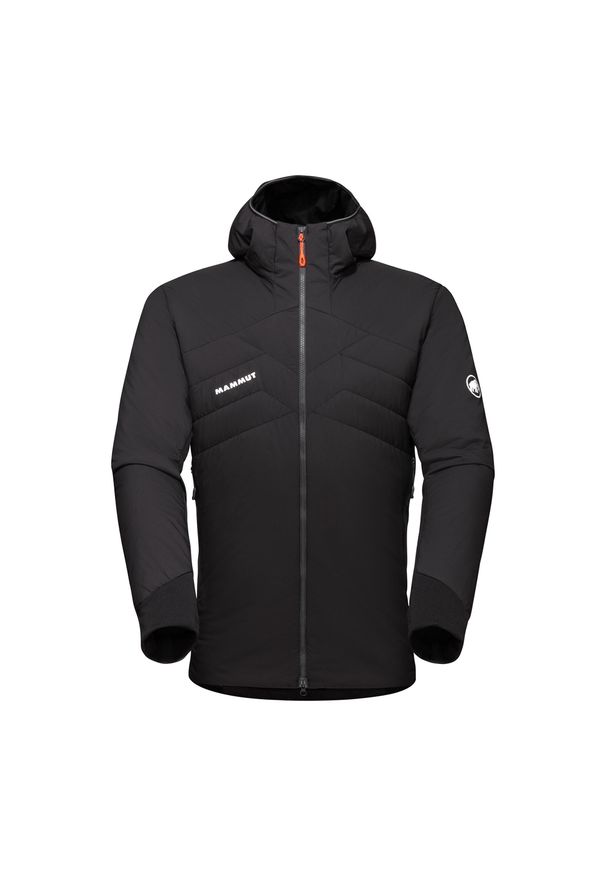 Kurtka puchowa męska Mammut Rime Light IN Flex Hooded. Kolor: czarny. Materiał: puch