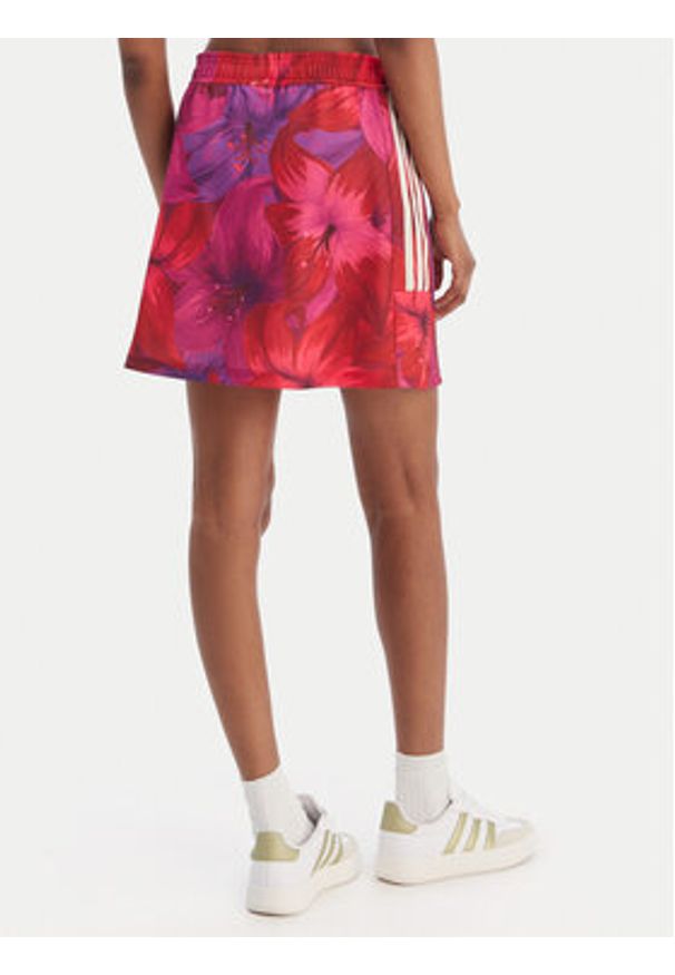 Adidas - adidas Spódnica mini Farm Rio KS8060 Różowy Regular Fit. Kolor: różowy. Materiał: bawełna