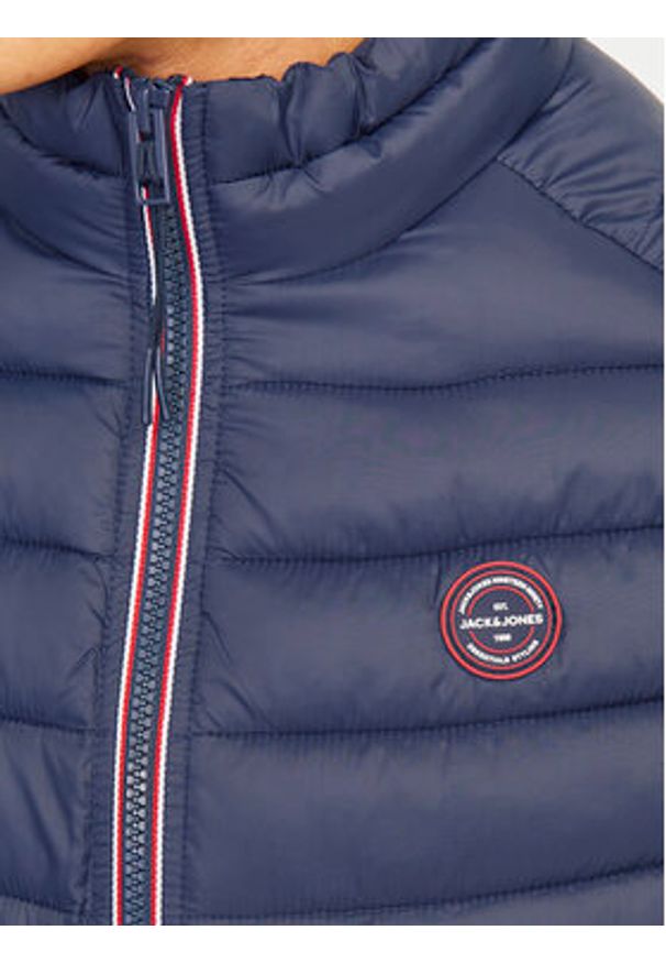 Jack & Jones - Jack&Jones Bezrękawnik Sprint 12258457 Granatowy Regular Fit. Kolor: niebieski. Materiał: syntetyk. Długość rękawa: bez rękawów