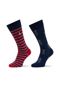 Polo Ralph Lauren Skarpety długie 449892838001 Kolorowy. Materiał: bawełna. Wzór: kolorowy