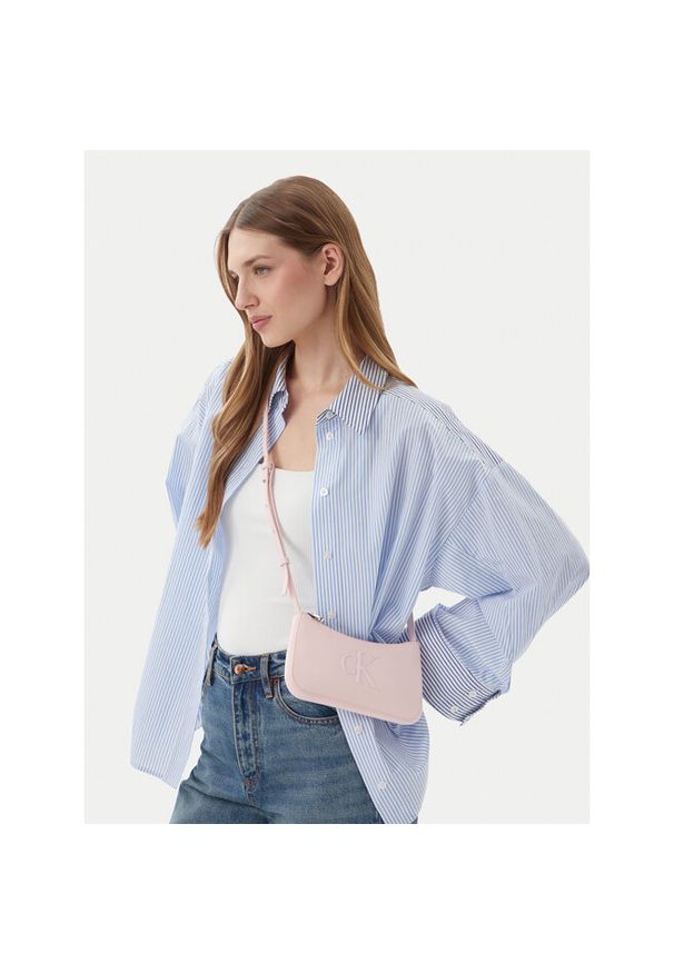 Torebka Calvin Klein. Kolor: różowy