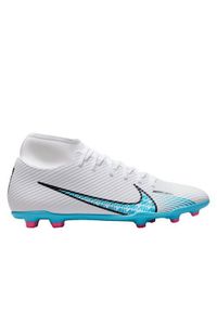 Buty piłkarskie męskie Nike Mercurial Superfly 9 Club Fgmg. Zapięcie: sznurówki. Kolor: wielokolorowy. Materiał: materiał, syntetyk, tkanina. Szerokość cholewki: normalna. Sport: piłka nożna