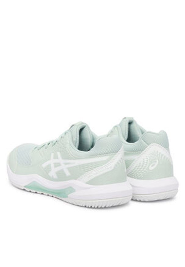 Asics Buty do tenisa Gel-Dedicate 8 1042A237 Zielony. Kolor: zielony. Materiał: skóra. Sport: tenis
