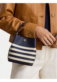 Lauren Ralph Lauren - LAUREN RALPH LAUREN Torebka 431974556003 Granatowy. Kolor: niebieski. Materiał: skórzane #4