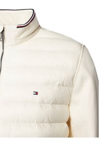 TOMMY HILFIGER - Tommy Hilfiger Kurtka przejściowa Mix Media Ess MW0MW41329 Beżowy Regular Fit. Kolor: beżowy. Materiał: bawełna #2