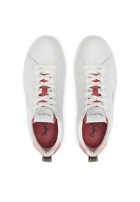 Pepe Jeans Sneakersy PLS00017 Biały. Kolor: biały. Materiał: skóra #3