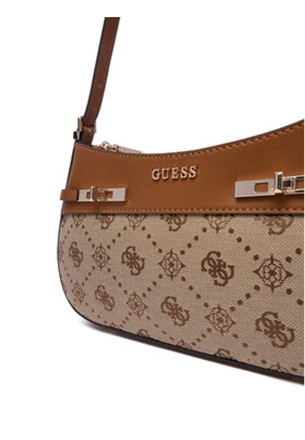 Guess Torebka Melinda HWJP99 02170 Brązowy. Kolor: brązowy